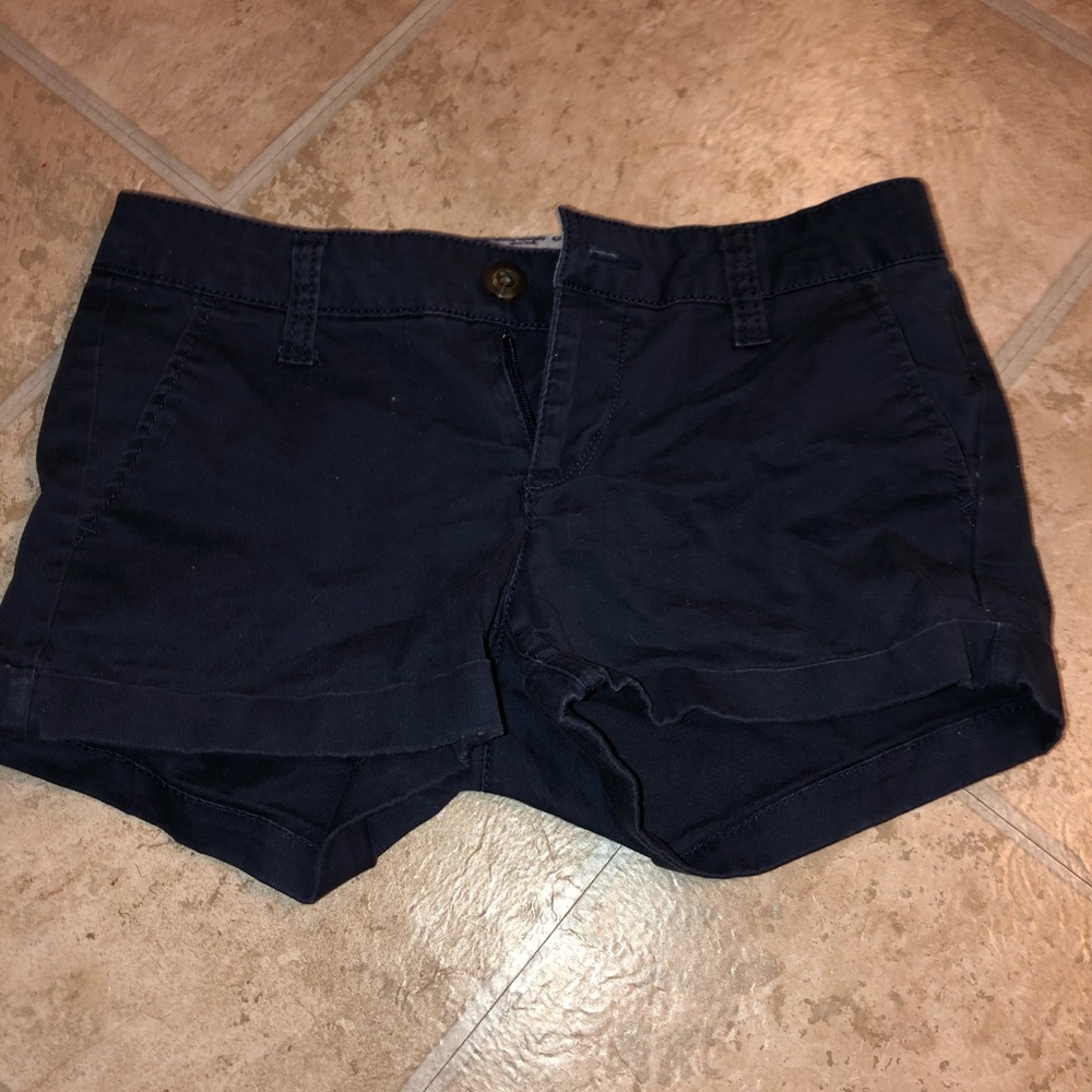 Navy shorts